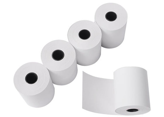 2 1/4&quot; X 50' Özel Plastik Çekirdek 70gsm Baskılı Termal Kağıt Ruloları